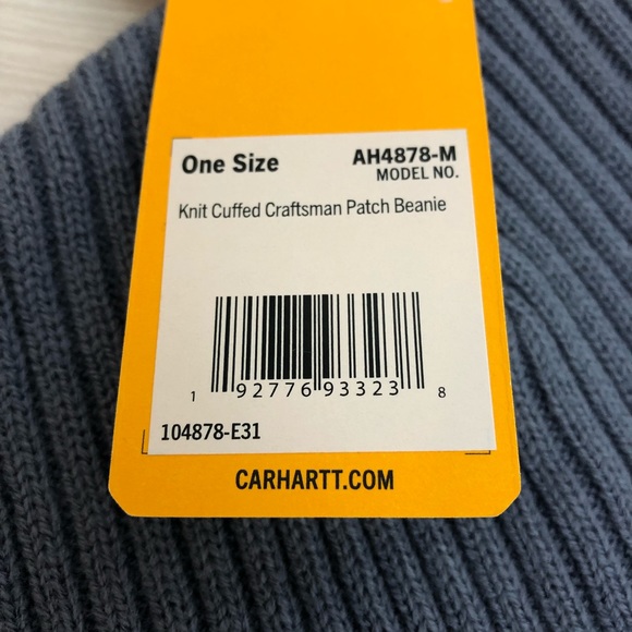 Carhartt Knit Cuffed Craftsman Beanie - Picture 4 of 4
